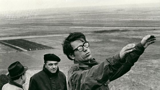 Zelimir Zilnik, sur le tournage de "Travaux précoces", 1968 - @Zelimir Zilnik