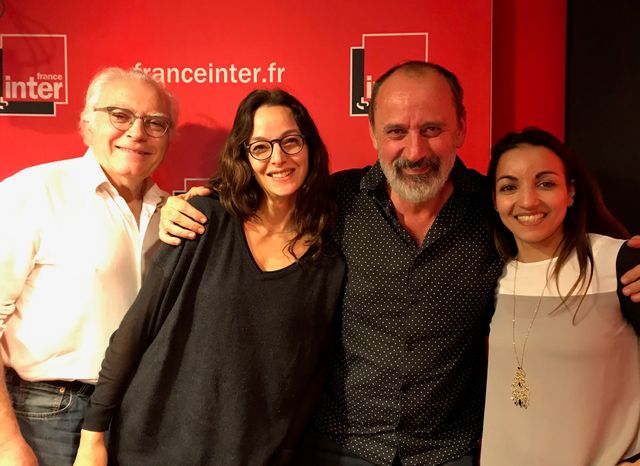"Vous Les Femmes", de g. à d. : Albert Algoud, Eliette Abecassis, Daniel Morin, Sarah Ourahmoune