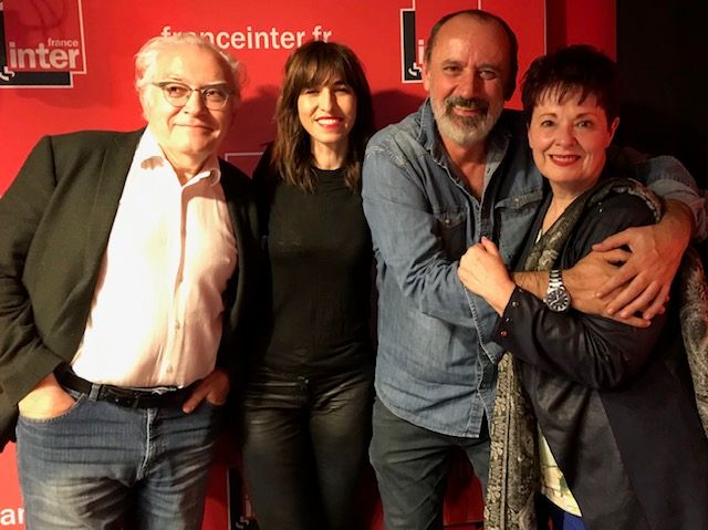 De g. à d. : Albert Algoud, Candice Mahout, Daniel Morin, Fabienne Thibeault