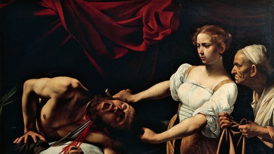 "Judith et Holoferne", tableau du Caravage peint en 1599 (Rome, Palazzo Barberini) ©Getty - Photo by DeAgostini/Getty Images