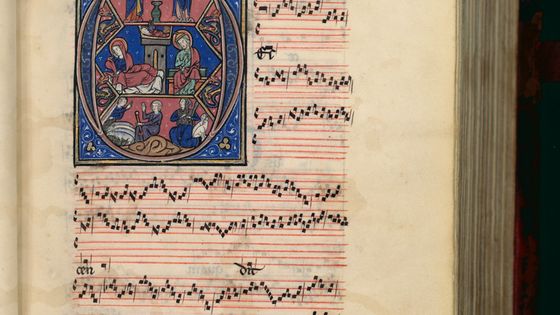 Extrait du Magnus Liber Organi (Pluteus 29.1) - Source : IMSLP.org