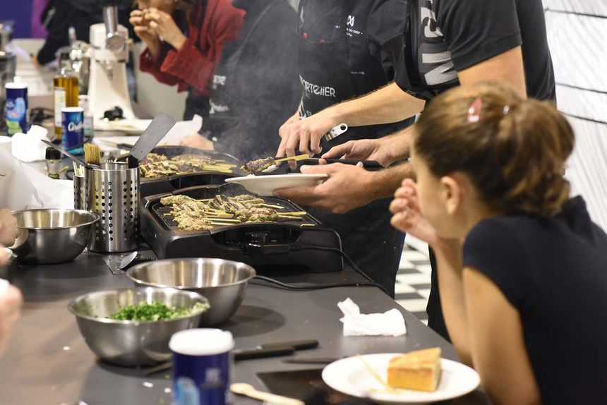Atelier cuisine sur la Foire de Paris
