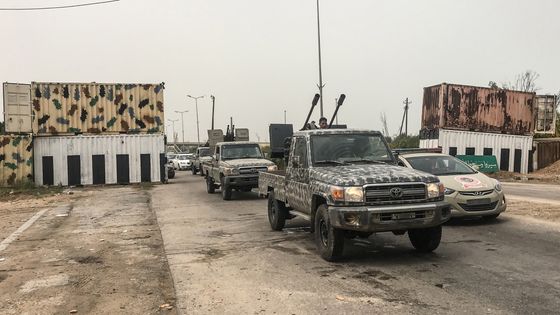 Les forces du maréchal Haftar ont lancé une offensive en direction de Tripoli, où siège le gouvernement reconnu par la communauté internationale. ©AFP - MAHMUD TURKIA