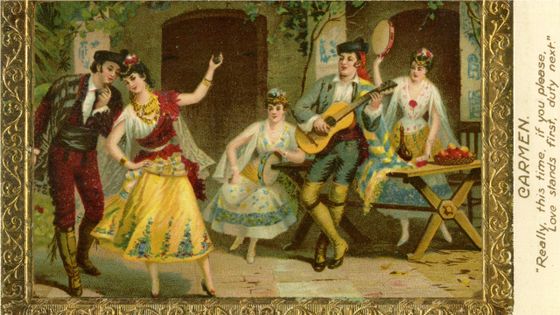 Illustration d'une scène de l'opéra "Carmen" de Georges Bizet ©Getty - Culture Club
