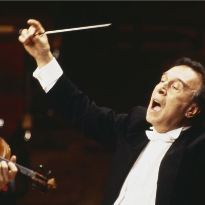 Le chef Claudio Abbado
