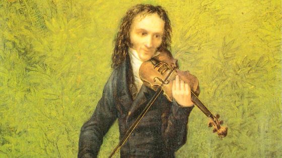 Niccolò Paganini, à l'origine de l'œuvre de Berlioz "Harold en Italie" - Georg Friedrich Kersting