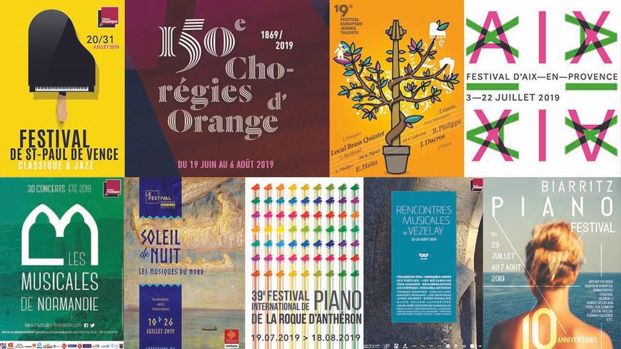 France Musique partenaire des festivals d'été 2019 du 3 juin au 1er septembre