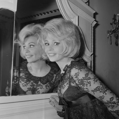 L'actrice, Patricia Viterbo le 27 janvier 1965.
