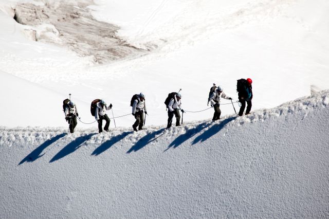 20 000 alpinistes s’attaquent chaque année au Mont Blanc.