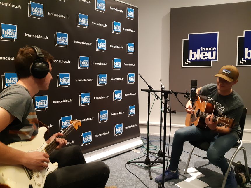 Matt et son guitariste Lukas