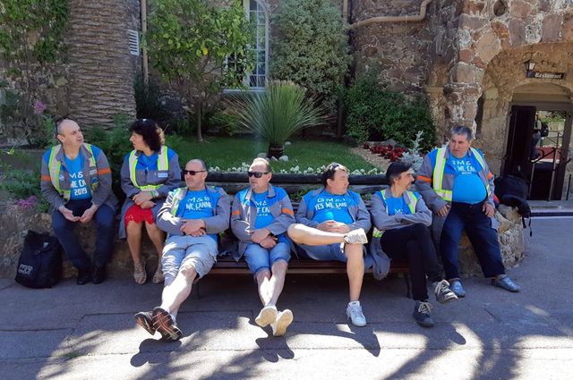 800 kilomètres après, enfin l'arrivée à La Napoule, une commune proche de Cannes