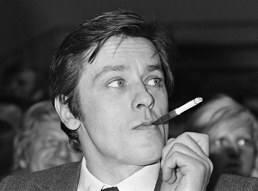 Alain Delon en 1976