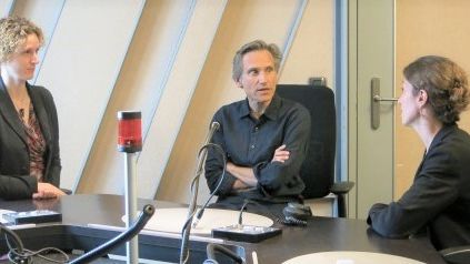 France Musique, studio 152... Marie-Hélène Benoit-Otis, Philippe Venturini & Cécile Quesney (g. à d.) ©Radio France - Annick Haumier / RF