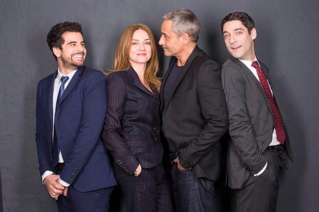 Gary Mihaileanu, Marine Delterme, Jean-Michel Tinivelli et Loïc Legendre