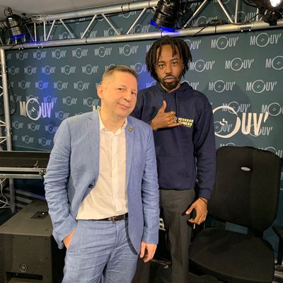 Olivier Cachin et Luidji dans la sélection rap