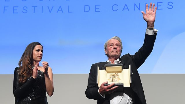Alain et Anouchka Delon