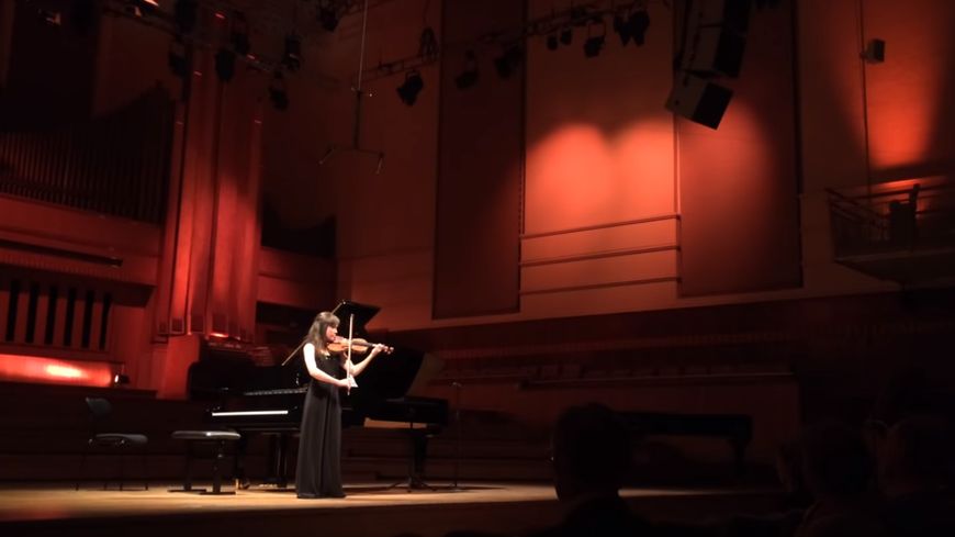 La candidate belge Sylvia Huang au Concours Reine Elisabeth 2019