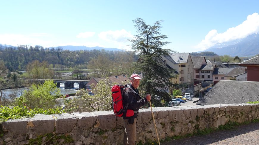 Olivier fait une pause à Montmélian