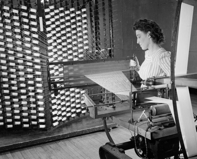 Reportage à l’American Viscose Corporation
