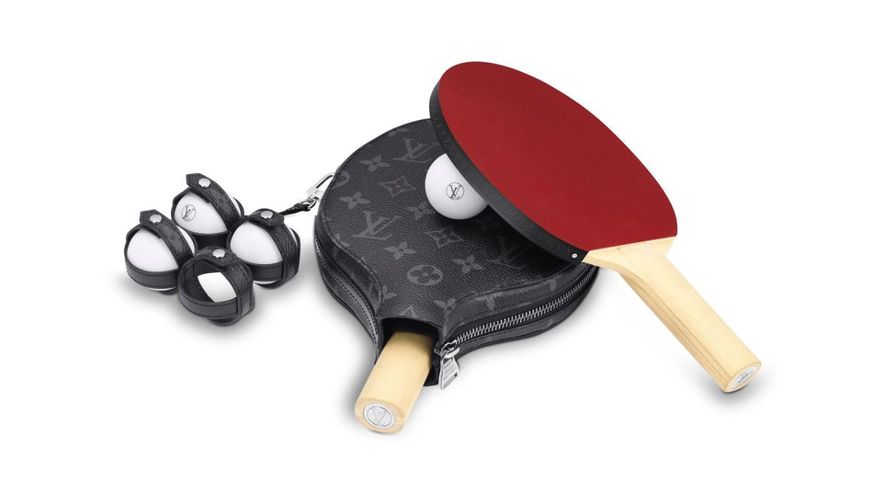 Louis Vuitton dévoile des raquettes de ping-pong (Louis Vuitton)