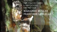 Sonates pour viole de gambe et clavecin de JS Bach par Marianne Muller & Françoise Lengellé