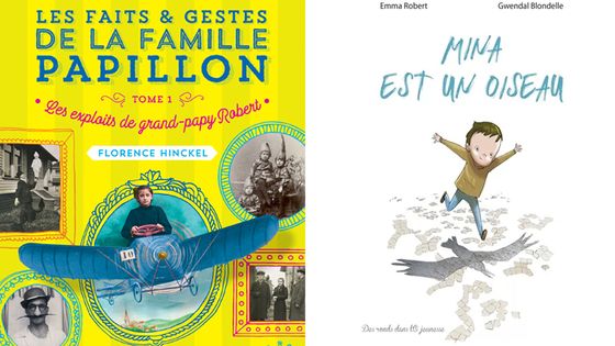 Les faits & gestes de la famille papillon / Mina est un oiseau