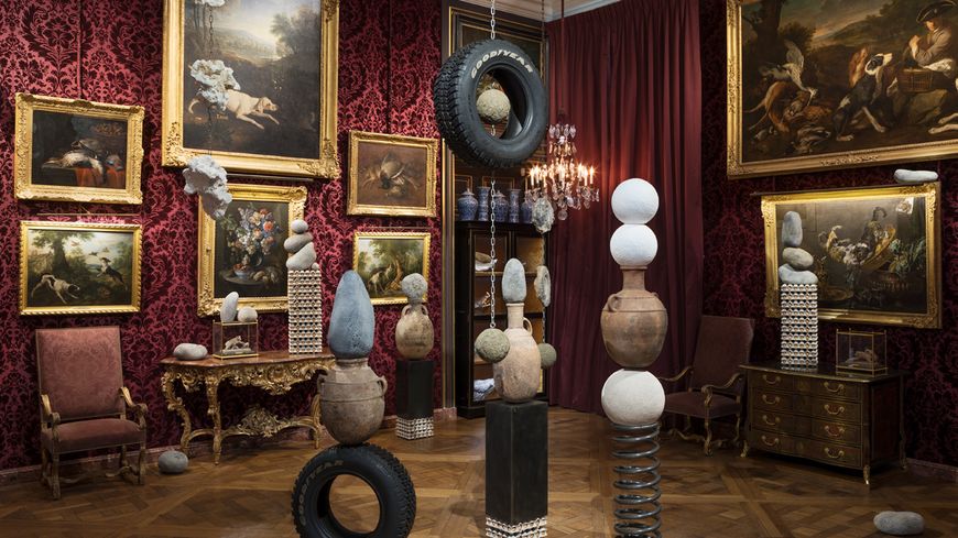 Exposition " Every stone should cry" de Théo Mercier, Musée de la Chasse et de la nature, 2019
