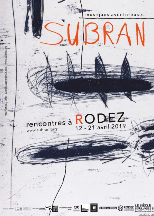 Affiche du festival Subran 2019