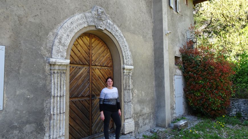 Céline habite le cloître des capucins, construit en 1599 à Montmélian