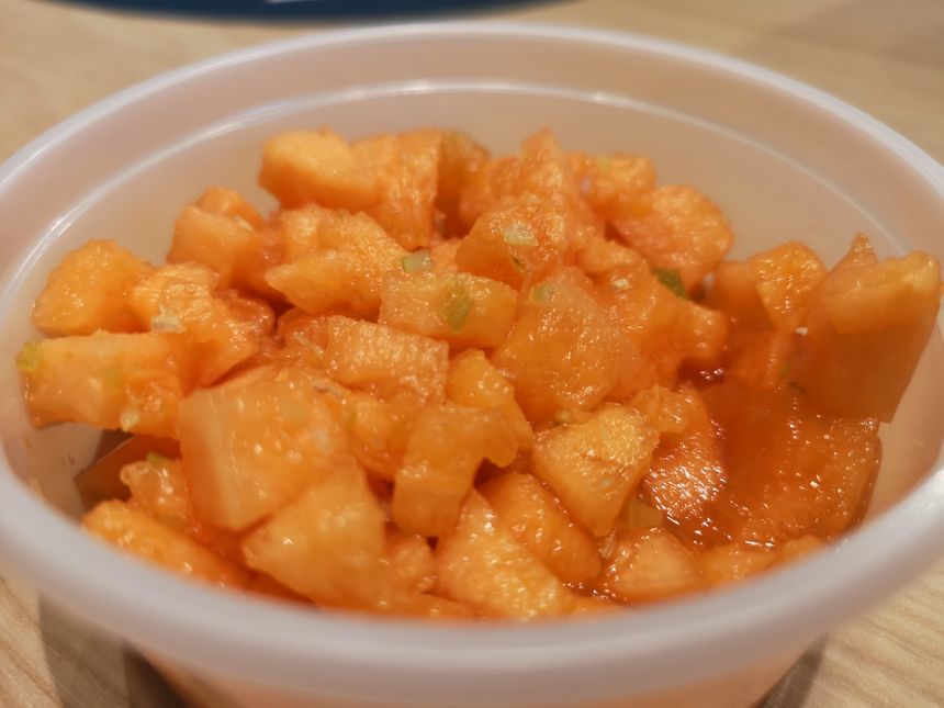 Melon et citronnelle