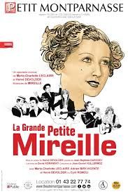 Affiche du spectacle "La grande petite Mireille"