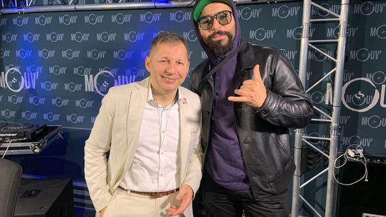Olivier Cachin et Redouanne Harjane dans la sélection Rap ©Radio France - Mouv'