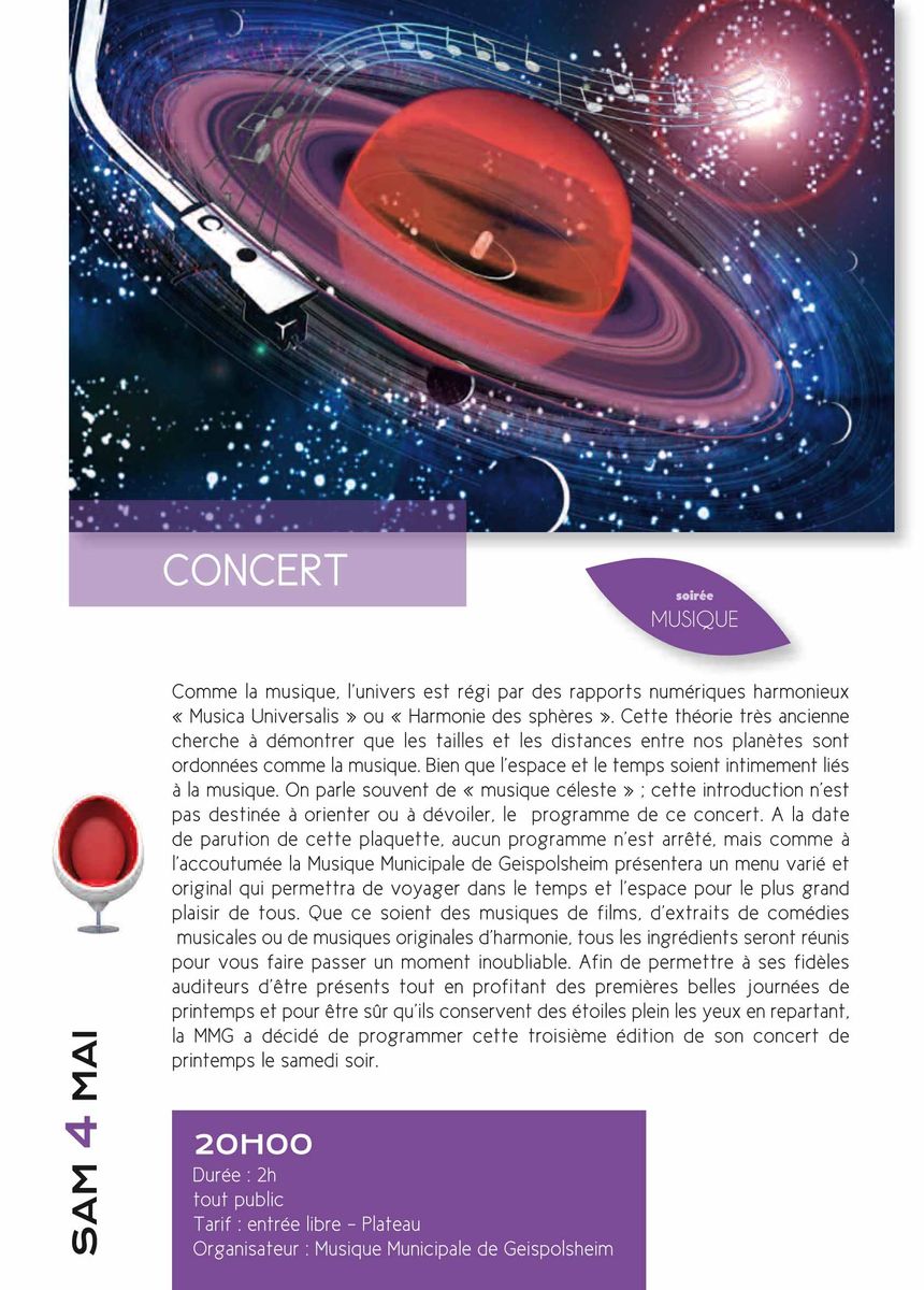 Affiche de l'événement