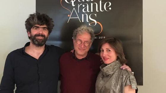 Benjamin Moussay, Yvan Amar, Claudia Solal au Mans le 09 mai 2019 ©Radio France - Emmanuelle Lacaze
