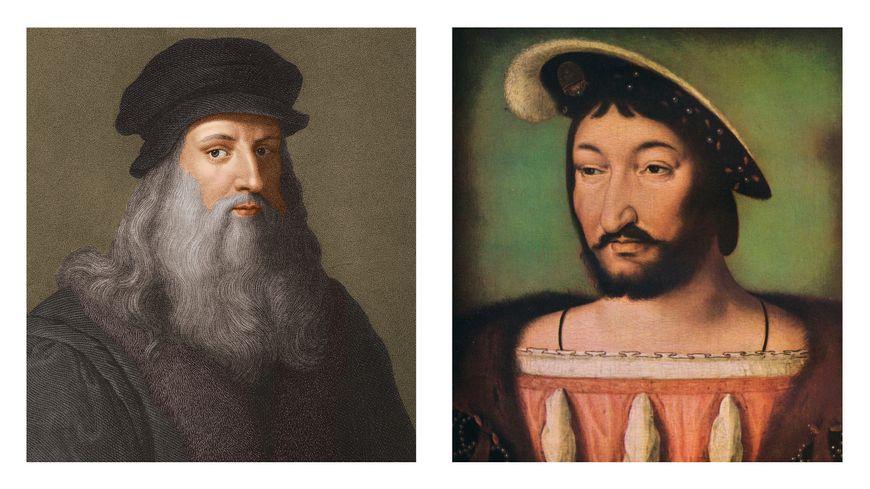 Léonard de Vinci et François 1er