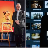Alfonso Cuaron, "ROMA", Netflix, Londres 8.02.2019 / T. Fremaux & P. Lescure, présentation à Paris avant le 72è Festival de Cannes, 18.04.2019 / L'offre fictions de l'application HBO Go sur Android mobile phone (Fev 2018)