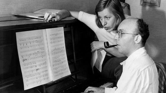 Kurt Weill and Lotte Lenya in 1942
