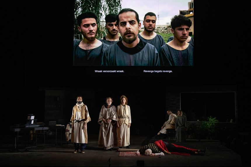 Oreste à Mossoul, spectacle créé le 2019/04/17 au NTGent mise en scène de Milo Rau