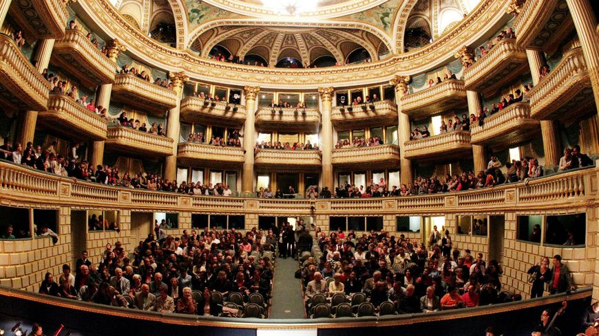 La salle de l'Opéra de Bordeaux