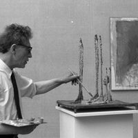 Alberto Giacometti à la 31e Biennale de Venise, 1962