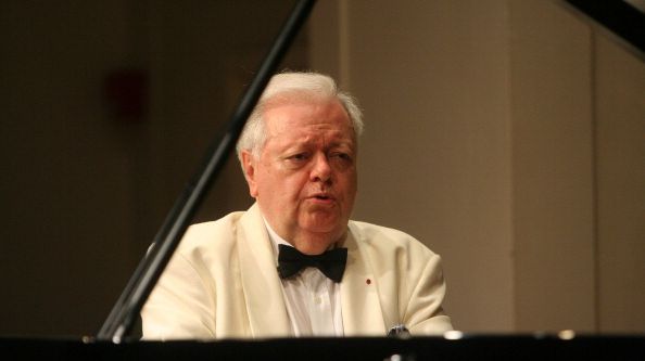Philippe Entremont performing the music of Mozart, Beethoven, Debussy and Ravel at International Keyboard Institute and Festival at Mannes College of Music on Wednesday night, July 23, 2008.