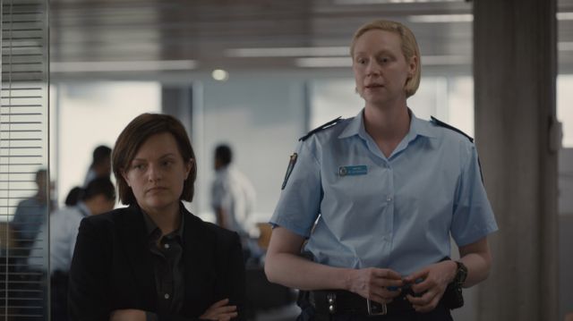 Image de la série policière "Top of the Lake: China Girl", avec Elisabeth Moss et Gwendoline Christie