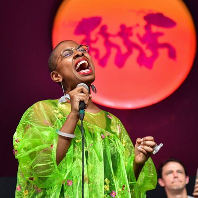 Cécile McLorin Salvant au 2019 New Orleans Jazz & Heritage Festival