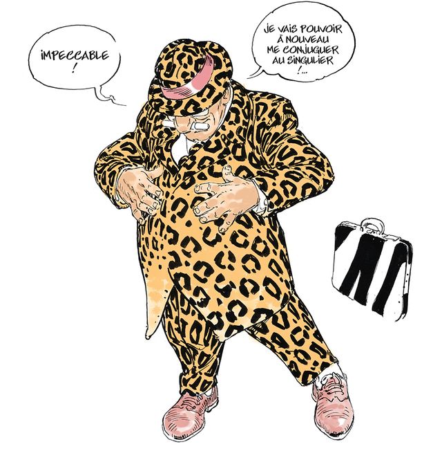 Détail d'une planche du tome 6 de Moucherot par François Boucq
