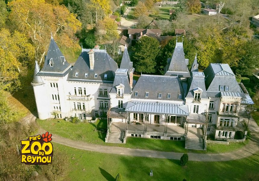 Le domaine avec son château qui appartenait à la famille du porcelainier Haviland.