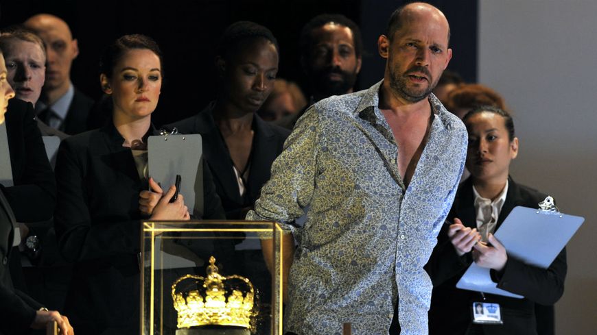 Stéphane Degout dans Lessons in Love and Violence de George Benjamin, mise en scène Katie Mitchell