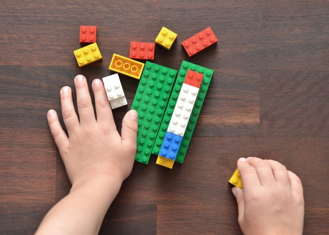 Briques lego (photo d'illustration)