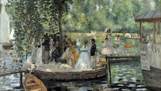 "La Grenouillère", 1869. (collection of the Nationalmuseum Stockholm) Pierre-Auguste Renoir ©Getty - Fine Art Images/Heritage Images/Getty Images