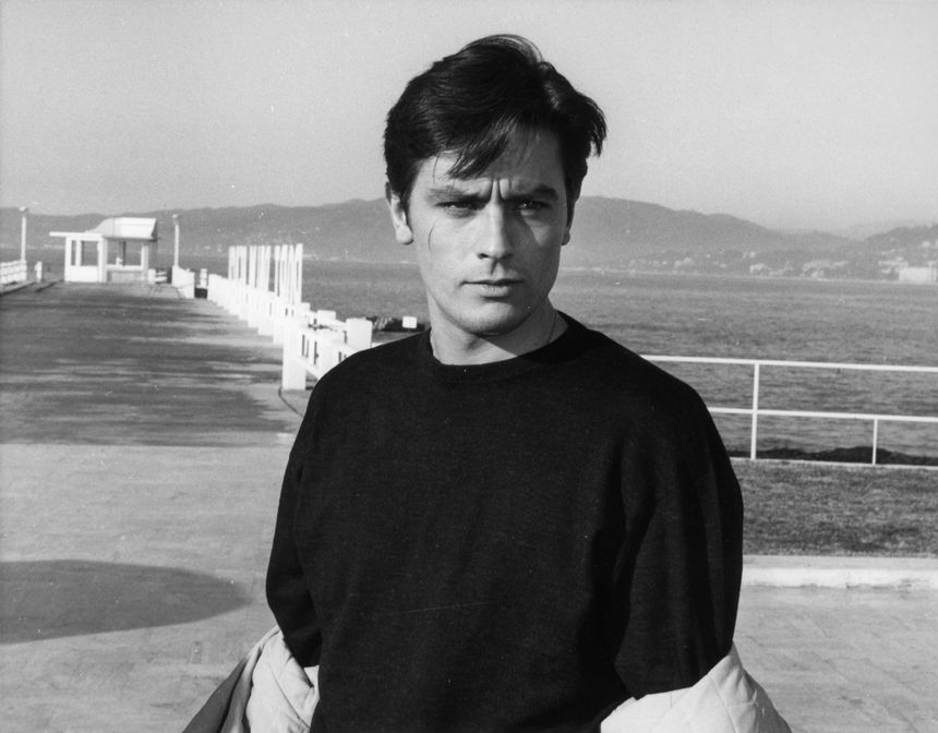 Alain Delon en 1963 ("Mélodie en sous-sol", Henri Verneuil)
