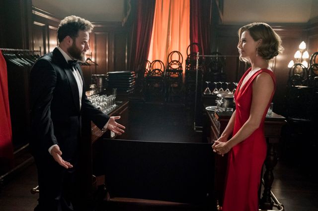 Les deux héros, incarnés ici par Seth Rogen et Charlize Theron